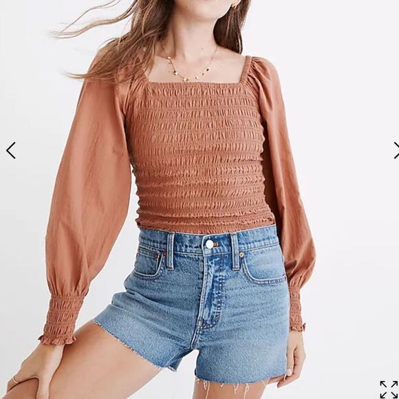 Madewell The Perfect Jean Short in Burnett Wash 23 raw hem summer staple denim - Picture 1 of 10